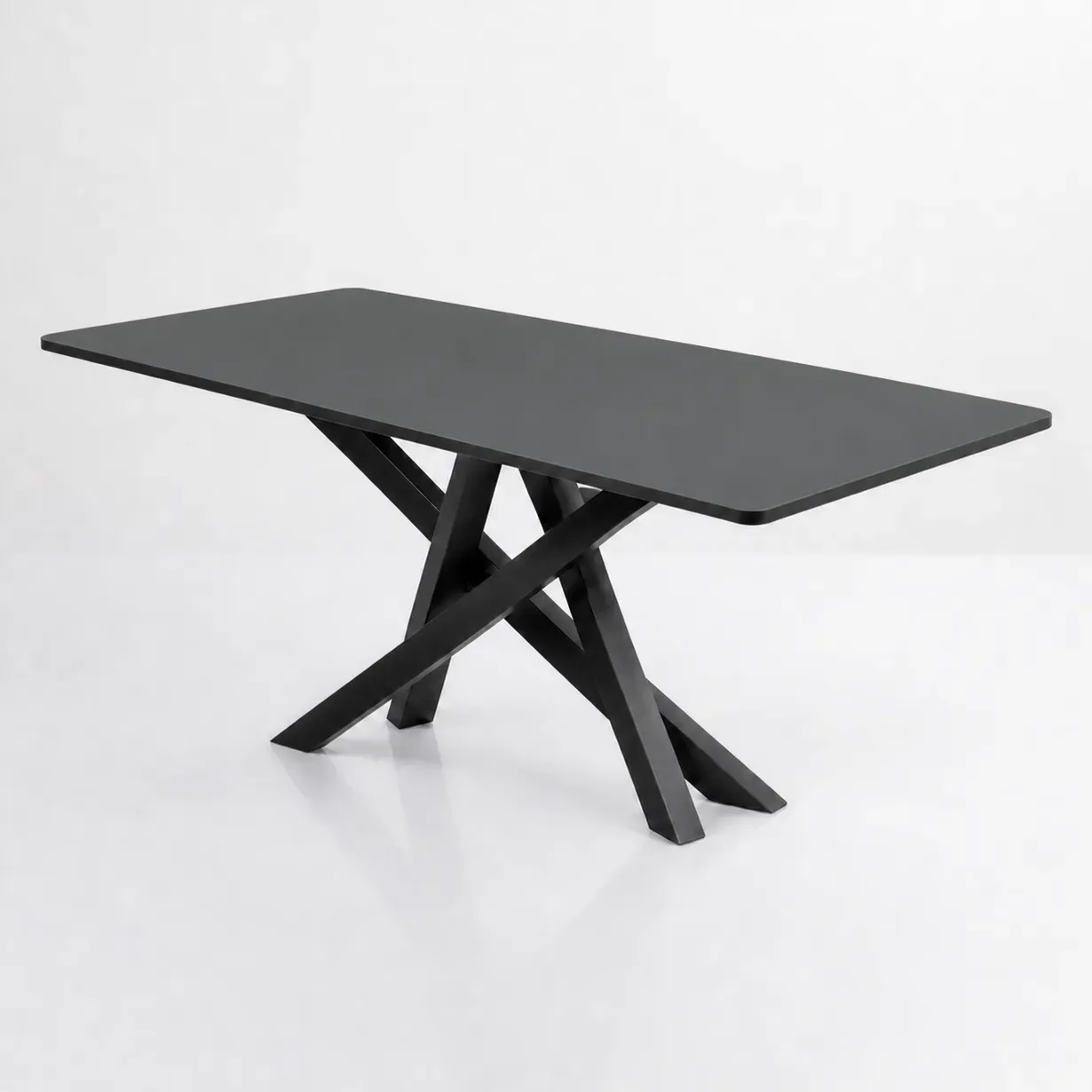 Masă terasă 150×75cm Antracit — masă compact laminat HPL | Masivo